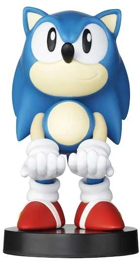 Exquisite Gaming Cable Guys: Sonic The Hedgehog - Sonic, Telefono arba Valdiklio laikiklis. Komplekte USB kabelis