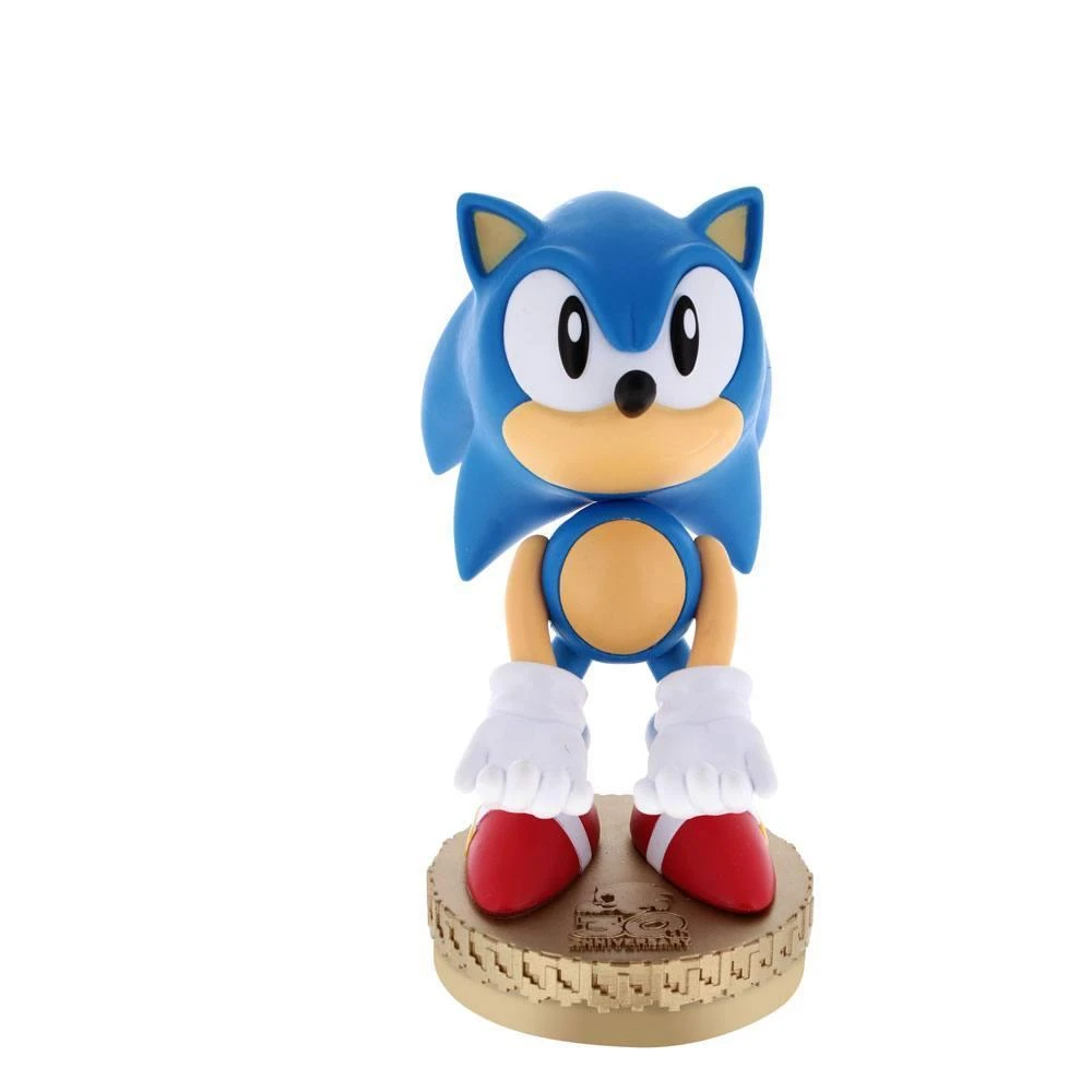 Exquisite Gaming Cable Guys: Sonic The Hedgehog - Sonic, Telefono arba Valdiklio laikiklis. Komplekte USB kabelis