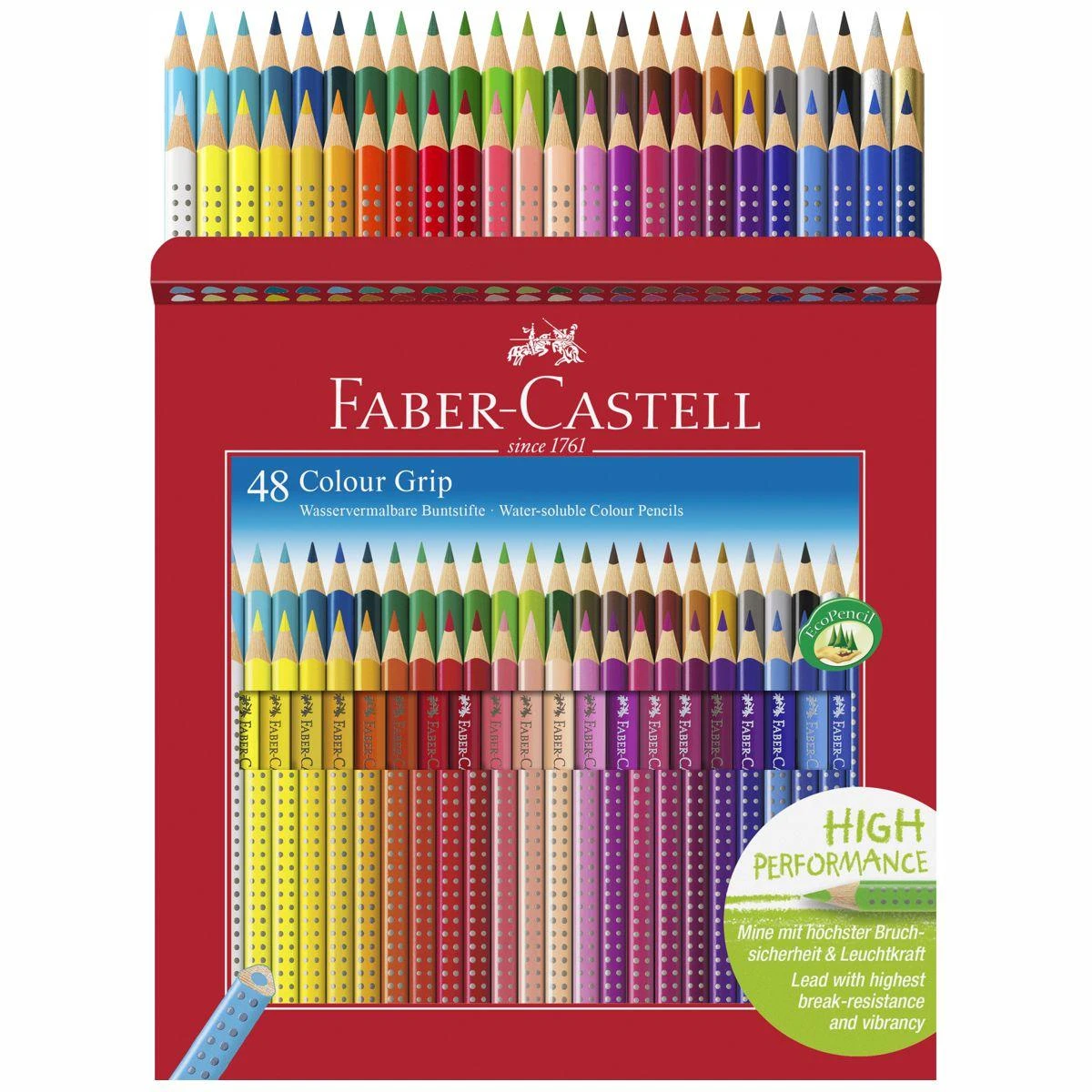 Faber-Castell - Spalvoti pieštukai - Kartoninė dėžutė - 48 vnt. (112449)