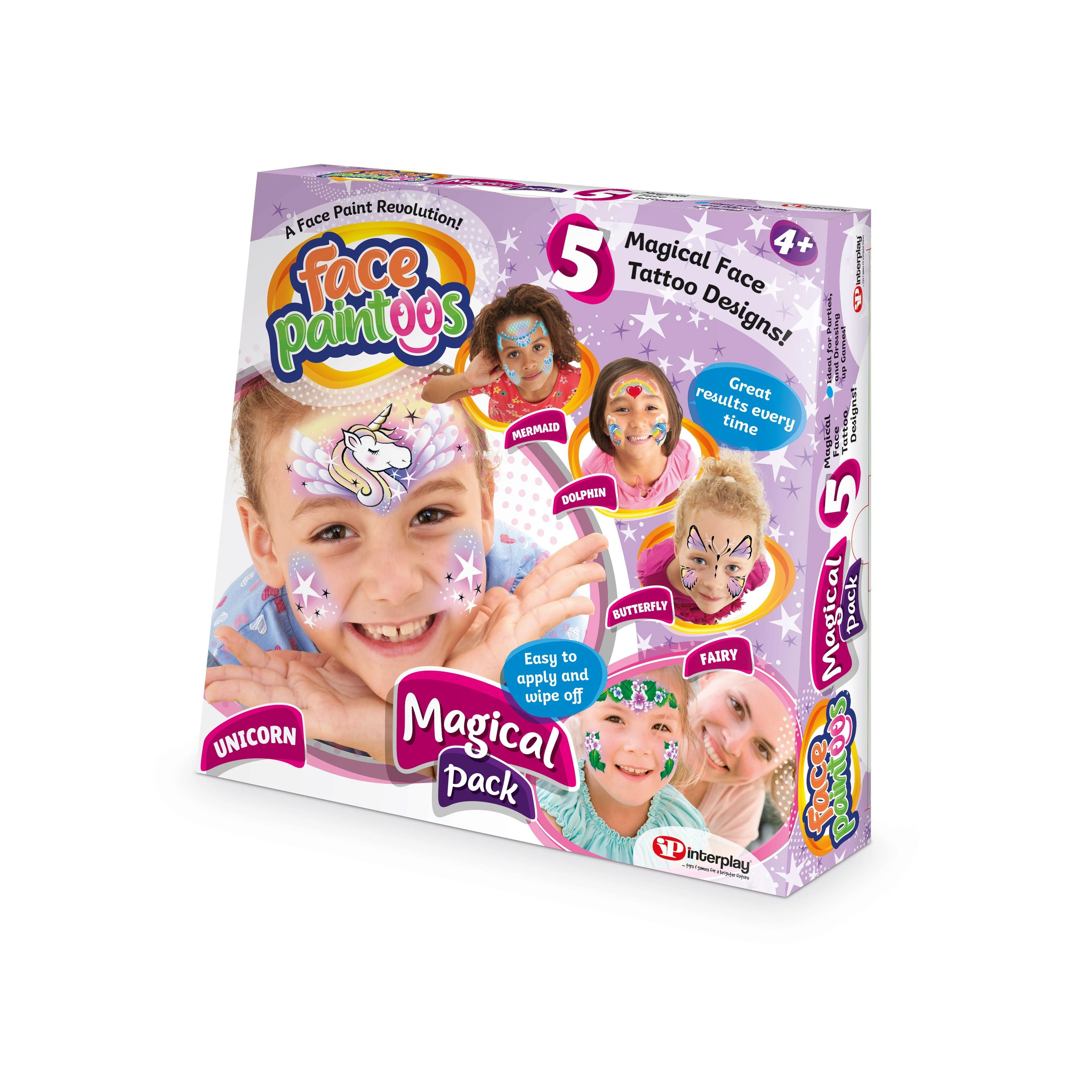 Interplay Entertainment FACE PAINTOOS Magical Pack, 6 vnt