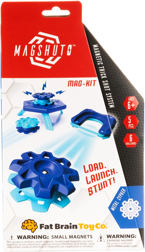 Fat Brain Toys Magnetinių triukų rinkinys „Magshuto: Quick Circuit“