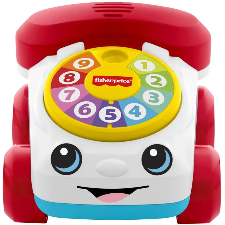 Fisher-Price - klasikinė „Chatting“ telefono transporto priemonė (JKD56)