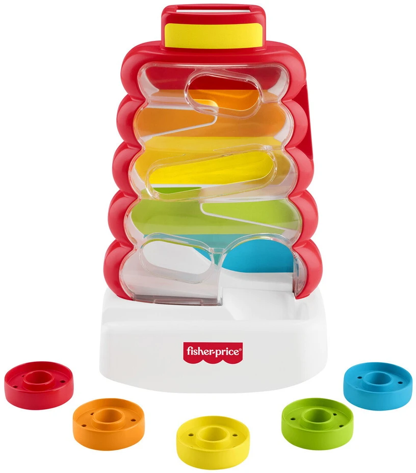 Mattel FISHER-PRICE žiedų ridenimo bokštelis (JLB81)