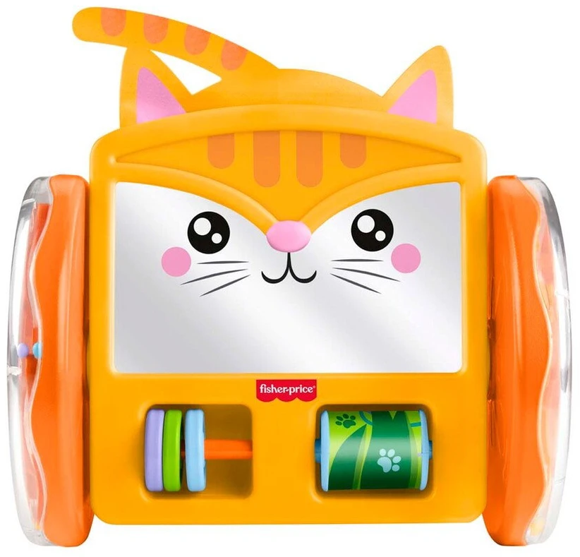 Mattel FISHER-PRICE riedantis katytės veidrodėlis (JLF98)