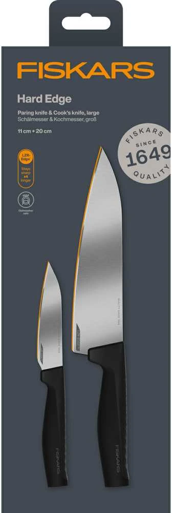 Fiskars Hard Edge peilių rinkinys 2 vnt. 1051778