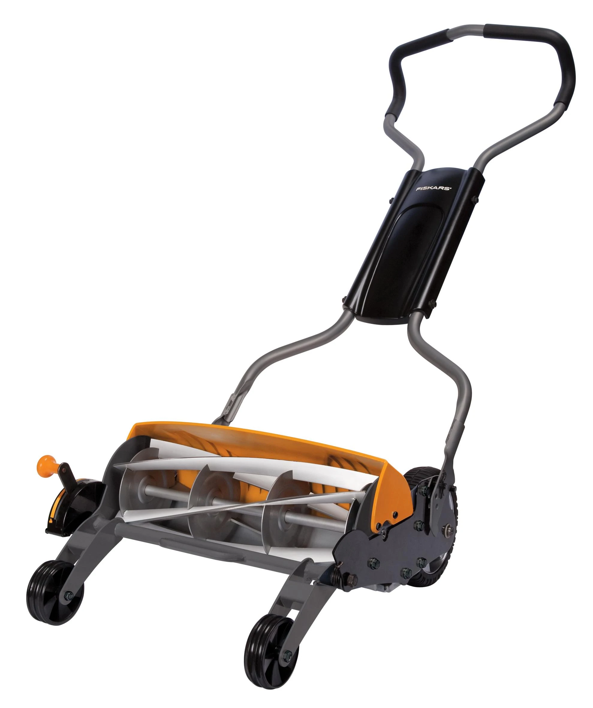 Fiskars Mechaninė vejapjovė be žolės rinktuvo StaySharp Max (1000591) 46cm