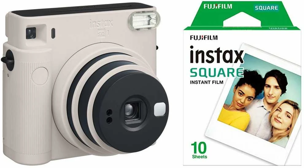 Fujifilm Momentinis fotoaparatas instax Square SQ1 Chalk white