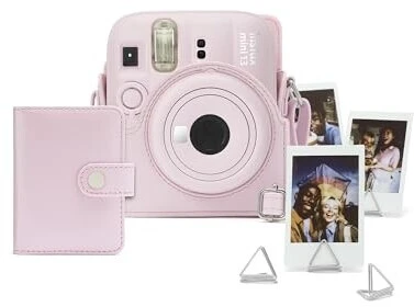 Nuotraukų rėmelis Fujifilm instax mini 13 priedų rinkinys (DĖKLAS, ALBUMAS, RĖMELIAI SU SEGTUKAIS); CANDY Rožinis