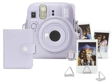 Nuotraukų rėmelis Fujifilm instax mini 13 priedų rinkinys (DĖKLAS, ALBUMAS, RĖMELIAI SU SEGTUKAIS); DREAMY PURPLE