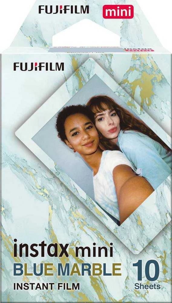 Momentinės fotoplokštelės Fujifilm instax mini BLUEMARBLE (10pl)