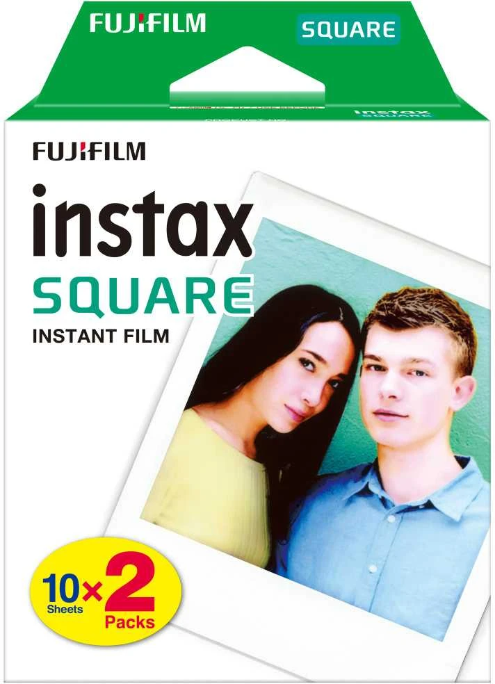 FujiFilm Instax Square Glossy (2x10pl) momentinės fotoplokštelės