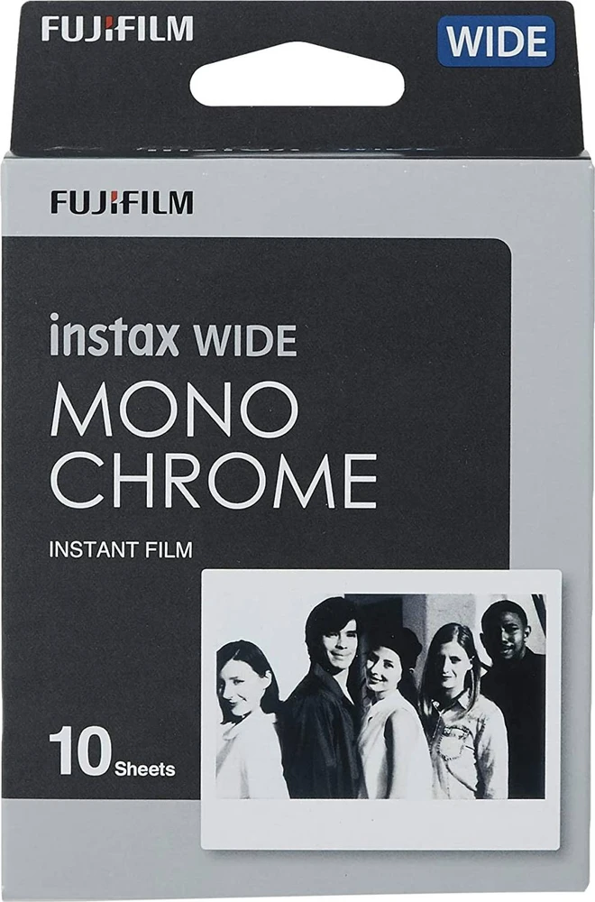 Fujifilm | Instax Wide Monochrome Momentiniai filmai | Kiekis 10