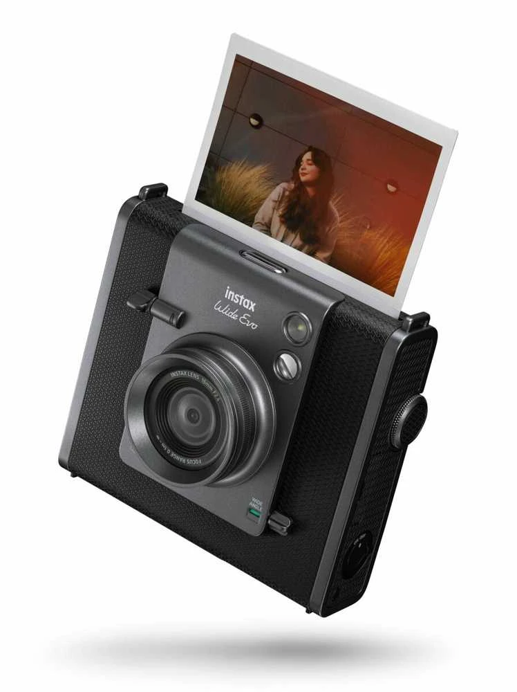Fujifilm Momentinis fotoaparatas instax WIDE EVO Juodas, INSTAX WIDE EVO Juodas EX D