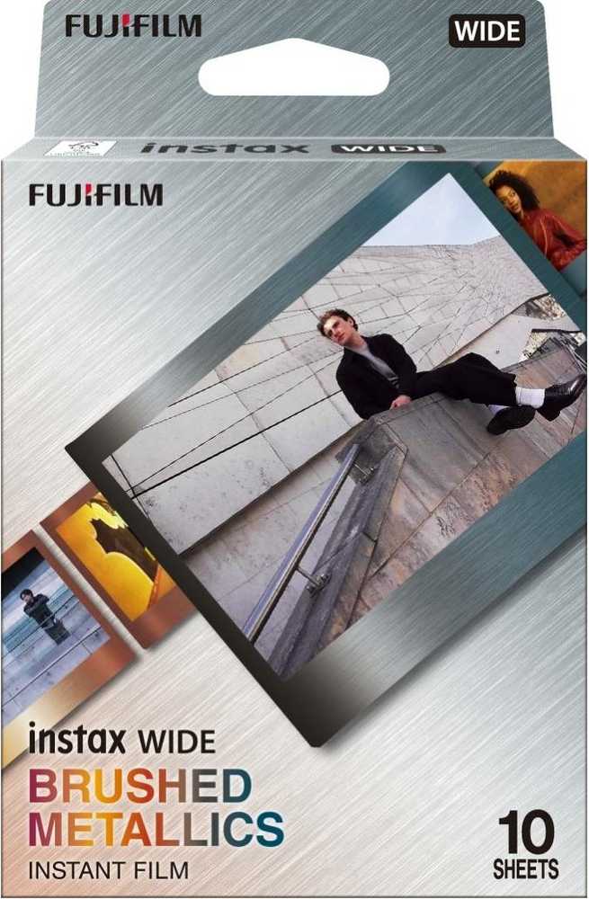Fujifilm Film Instax Wide Šlifuotas metalas