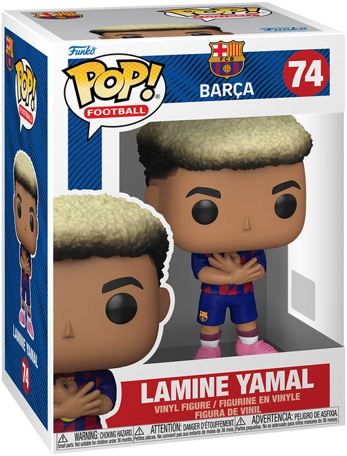 FUNKO POP! Vinilinė figūrėlė: Barca - Lamine Yamal, 9 cm