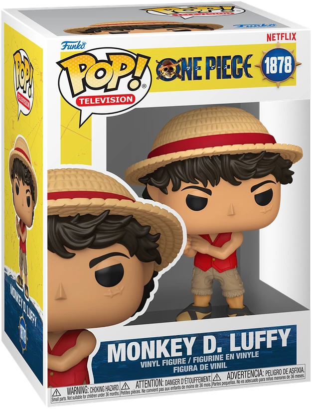 FUNKO POP! Vinilinė figūrėlė: One Piece - Monkey D. Luffy, 9 cm