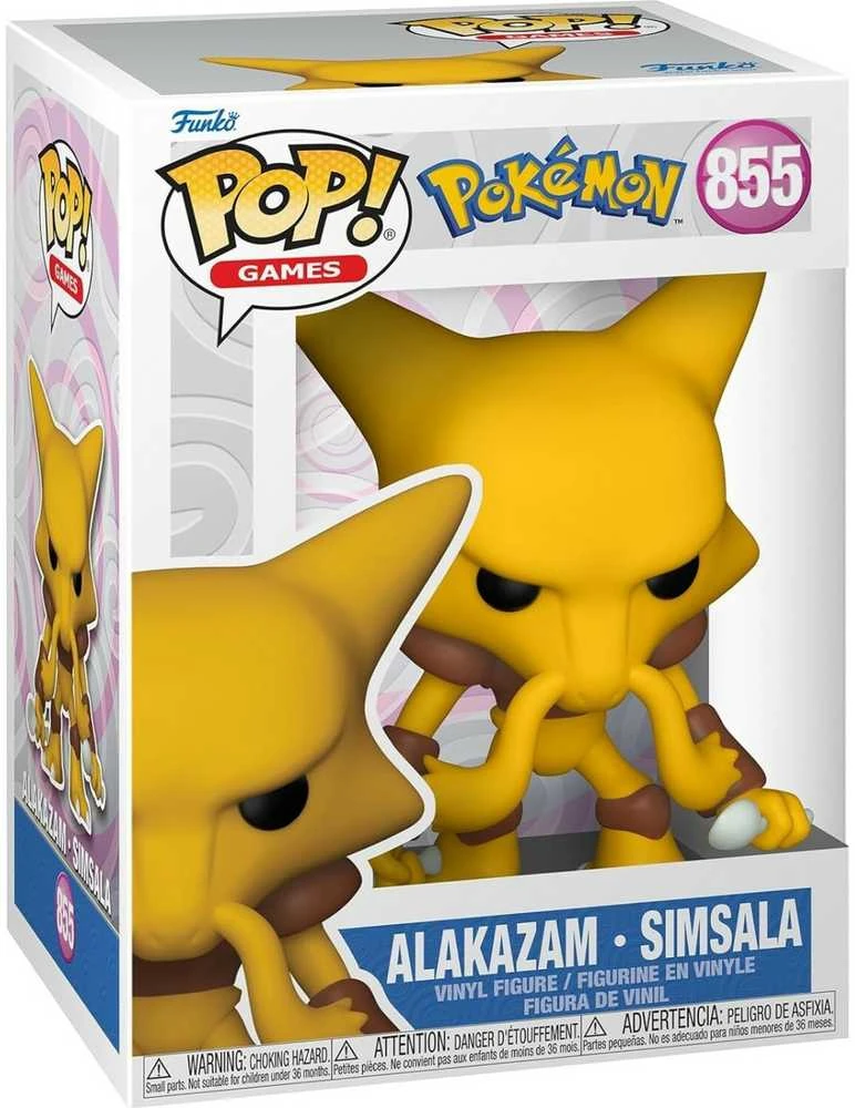 FUNKO POP! Vinilinė figūrėlė: Pokemonai - Alakazam, 9 cm
