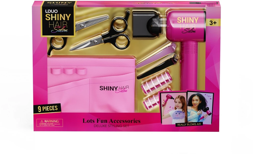 Ga Toys Icom Kirpyklų rinkinys su kosmetine 9 vnt