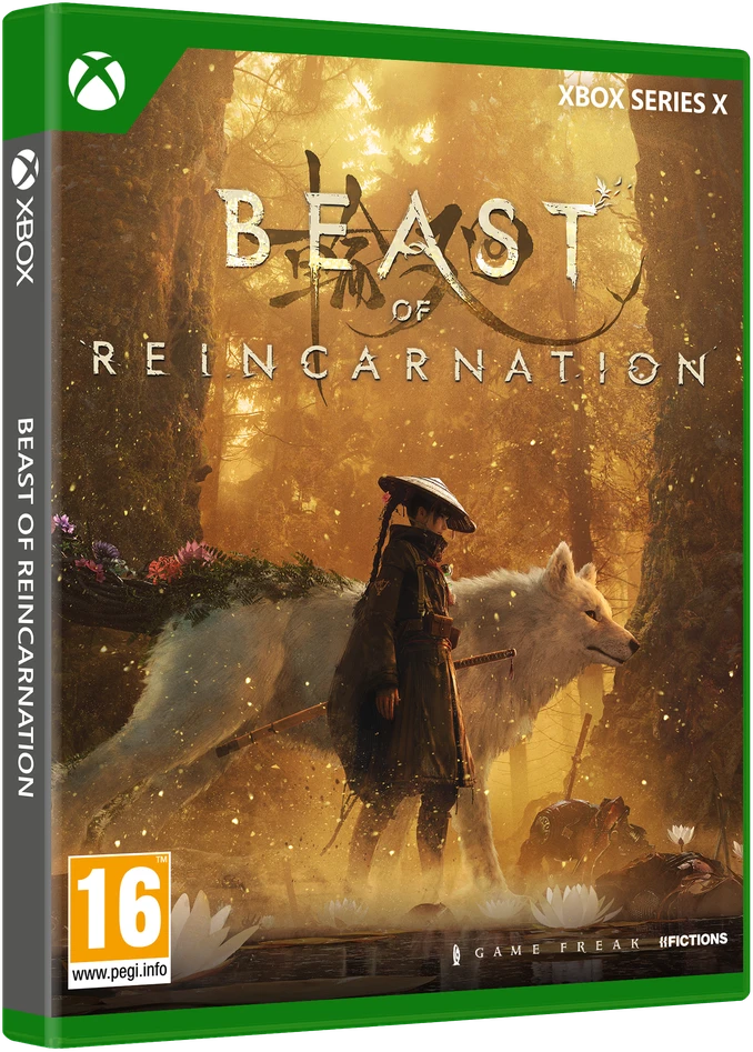Reikia konteksto. Pateiktas tekstas „Game Freak Beast of Reincarnation" yra angliškas pavadinimas, todėl pateiksiu lietuvišką vertimą, tinkantį e-parduotuvės kontekstui. „Game Freak Reinkarnacijos žvėris"