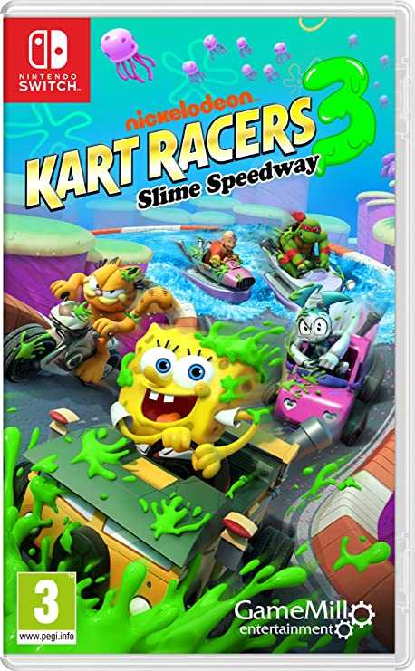Game Mill Žaidimas Mill Nickelodeon Kart Racers 3: Slime Speedway