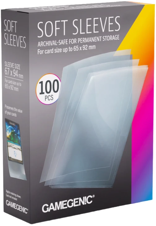 Gamegenic - Soft Sleeves 100 pcs (GGS10172ML)