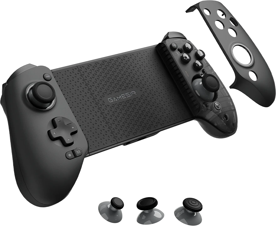 Gamesir Žaidimų valdiklis G8+ Bluetooh su išmaniojo telefono laikikliu