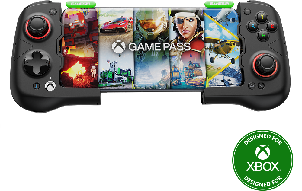 „GameSir“ – „X4a“ mobilus žaidimų valdiklis – juodas