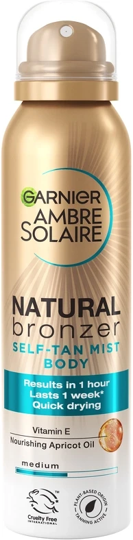 Garnier Ambre Solaire natūralus bronzinis savaiminio įdegio produktas