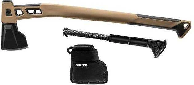 Gerber kirvis Bushcraft Axe - Coyote (didelis)