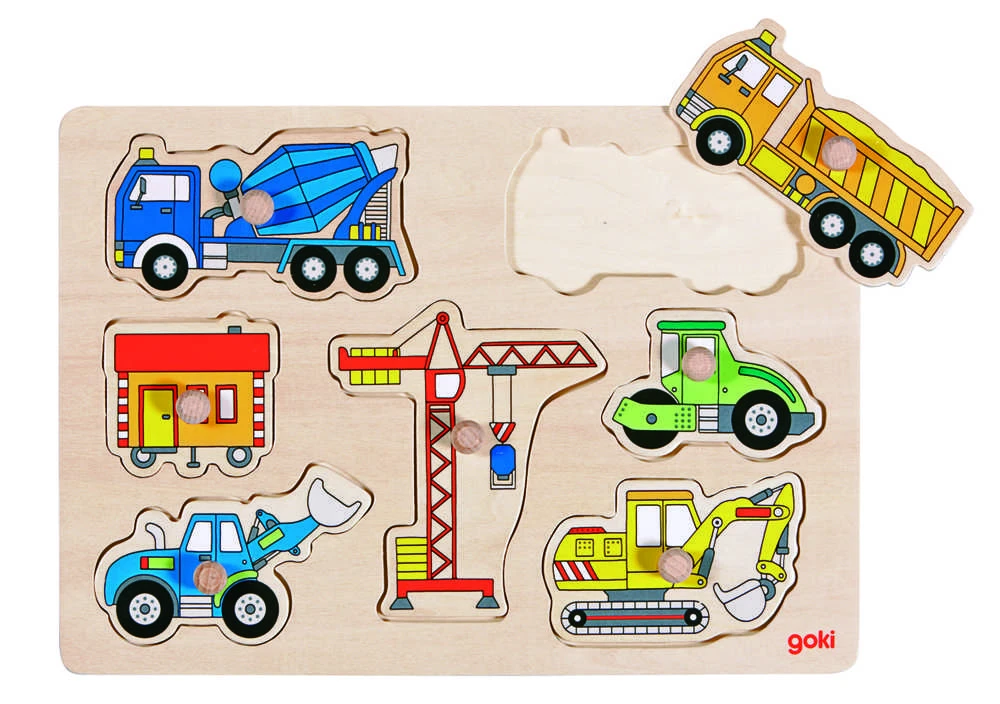 GOKI - Statybvietės transporto priemonės, Iškelkite dėlionę - (57593)