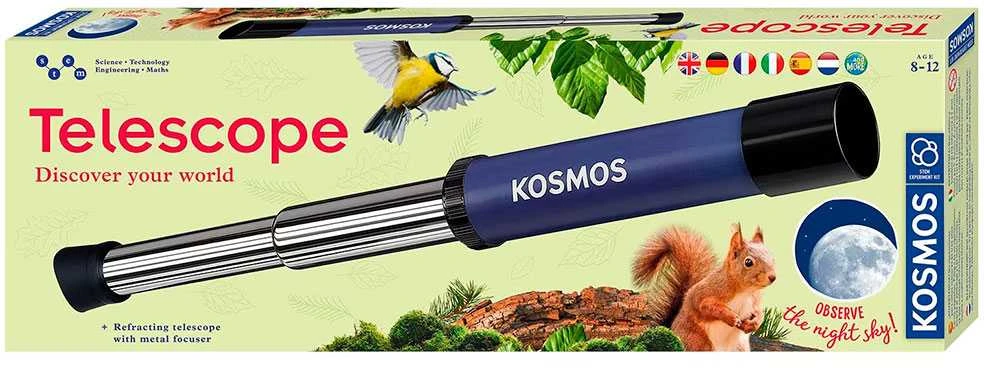 Žaislinis teleskopas Kosmos Fernrohr 1KS617080, mėlyna
