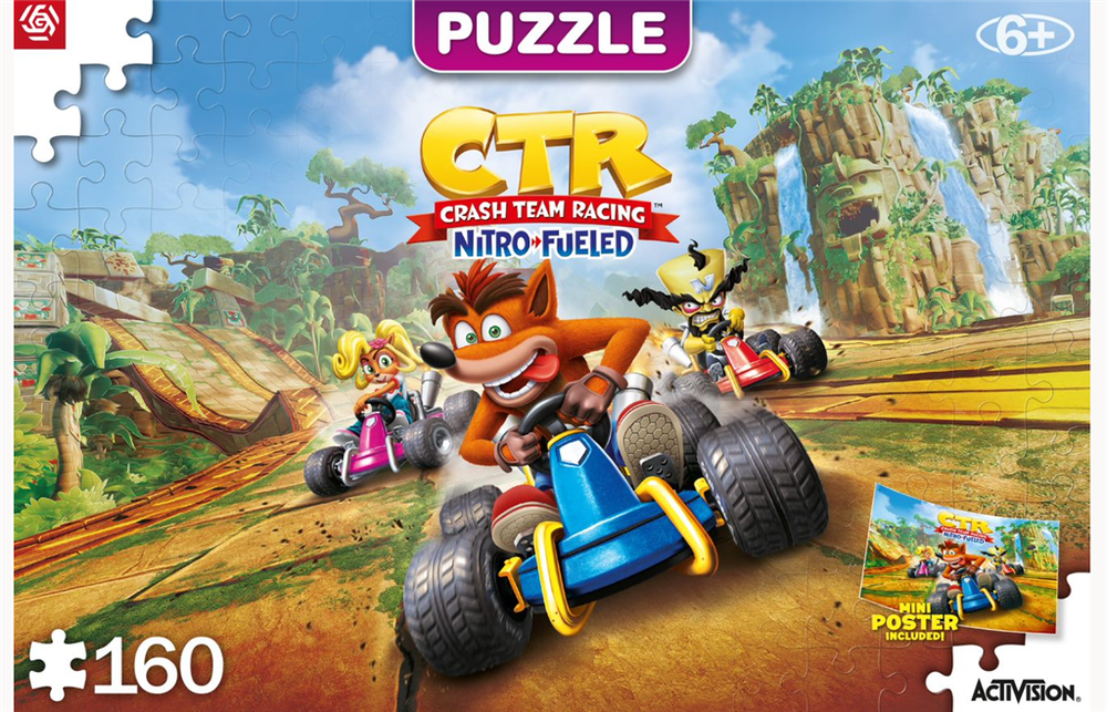 Good Loot Dėlionė 160 vnt. - "Crash Team Racing Nitro-Fueled"
