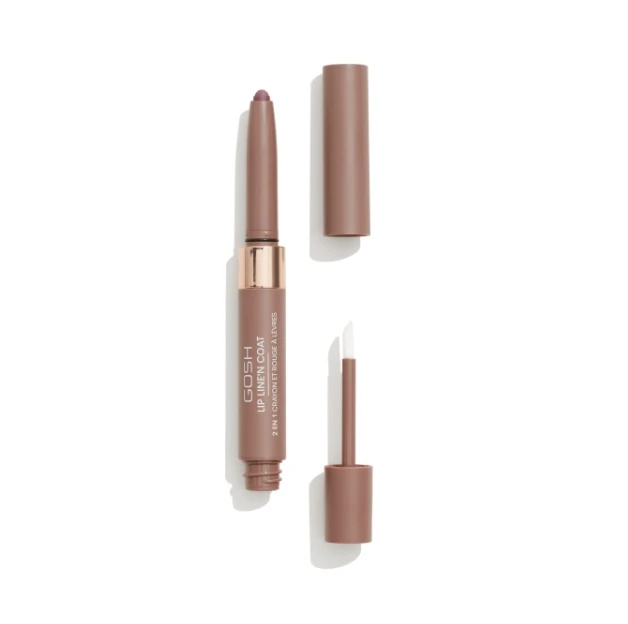 „Gosh Lip Line'n Coat Labial 2 En 1 002“ – degintas cinamonas, 2 ml