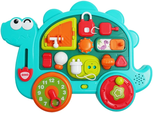 Happy Baby - Judrumo lenta dinozaurų automobiliui su šviesomis ir muzika (502256)