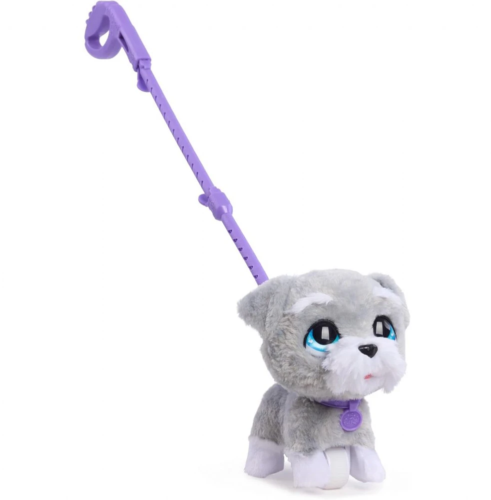 Hasbro justplay FurReal Walk-a-Lots Schnauzer interaktyvus minkštas žaislas