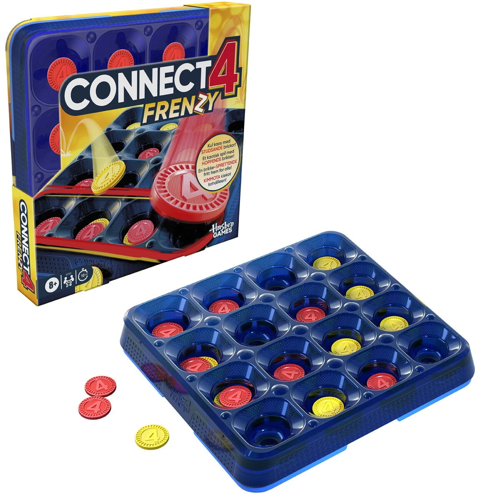 „Hasbro“ žaidimų konsolė „Connect 4 Frenzy“ (G2782179)