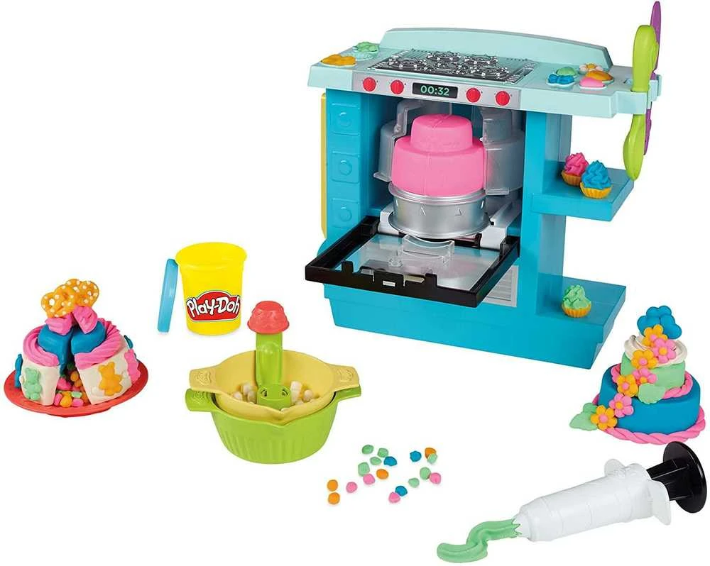 Hasbro PLAY DOH plastilino rinkinys Rising Cake Oven, F13215L0