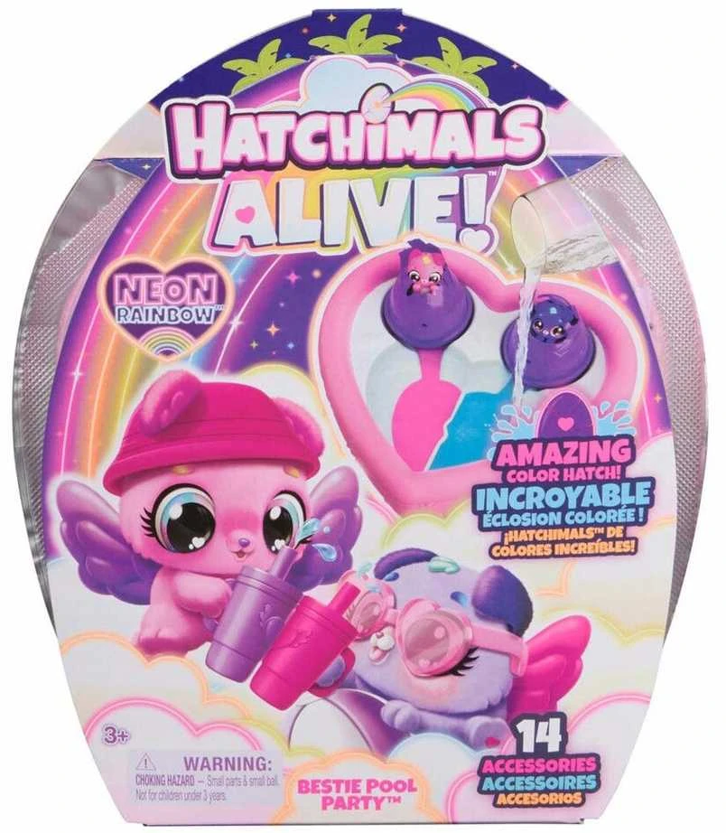 Hatchimals Alive žaidimų rinkinys Bestie Pool Party
