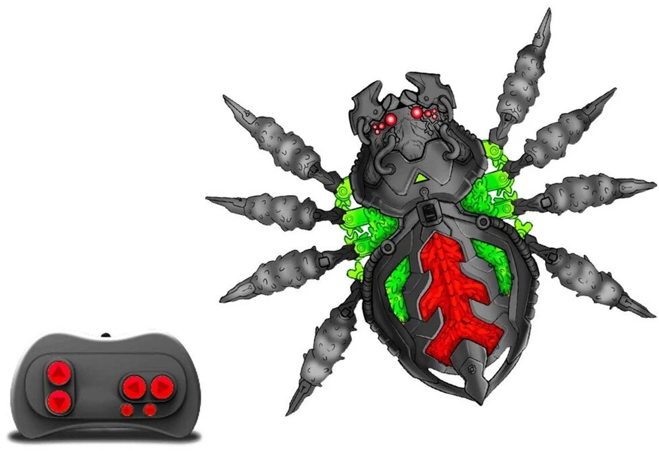 HEX BOTS Interaktyvus sienomis laipiojantis voras
