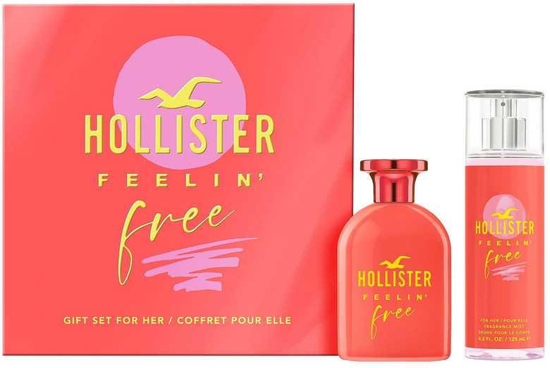 Hollister - Feelin´ Free for Her EDP 50 ml + kūno purškiklis 125 ml