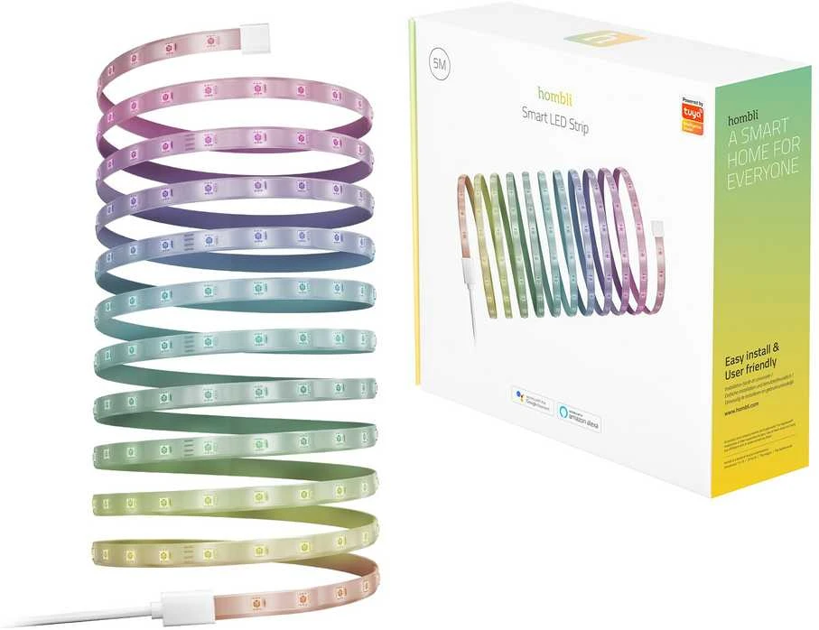 Hombli - išmanioji LED juostelė RGB 5m