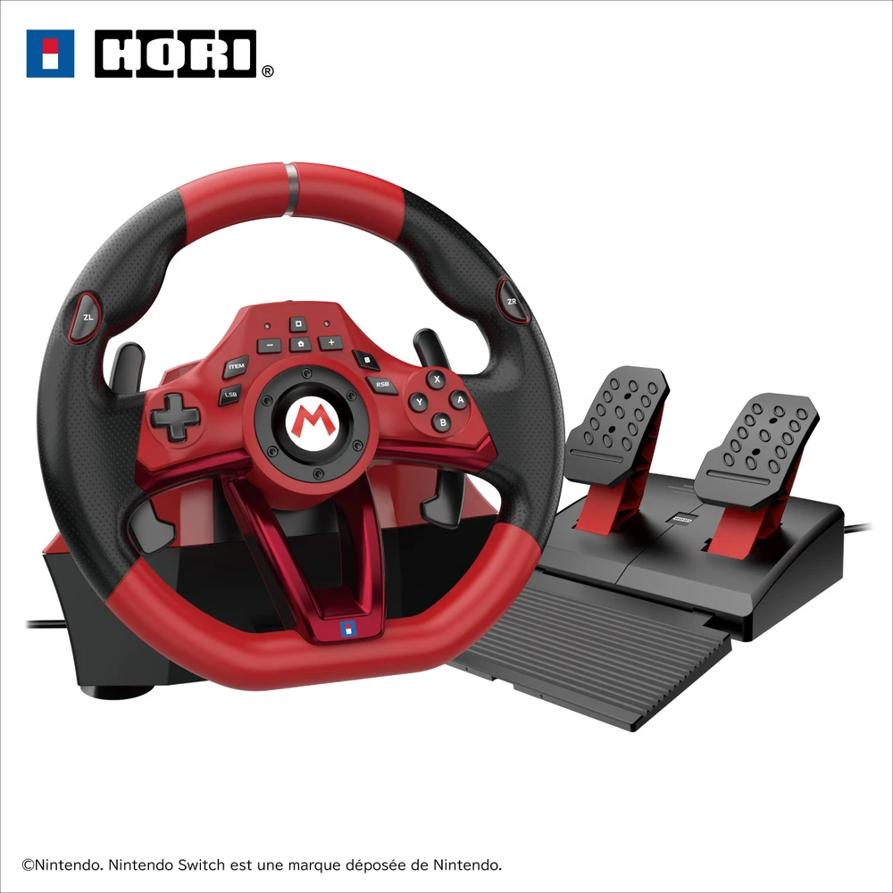 Vairas Hori Mario Kart Racing Wheel Pro Deluxe (NSX-123E)