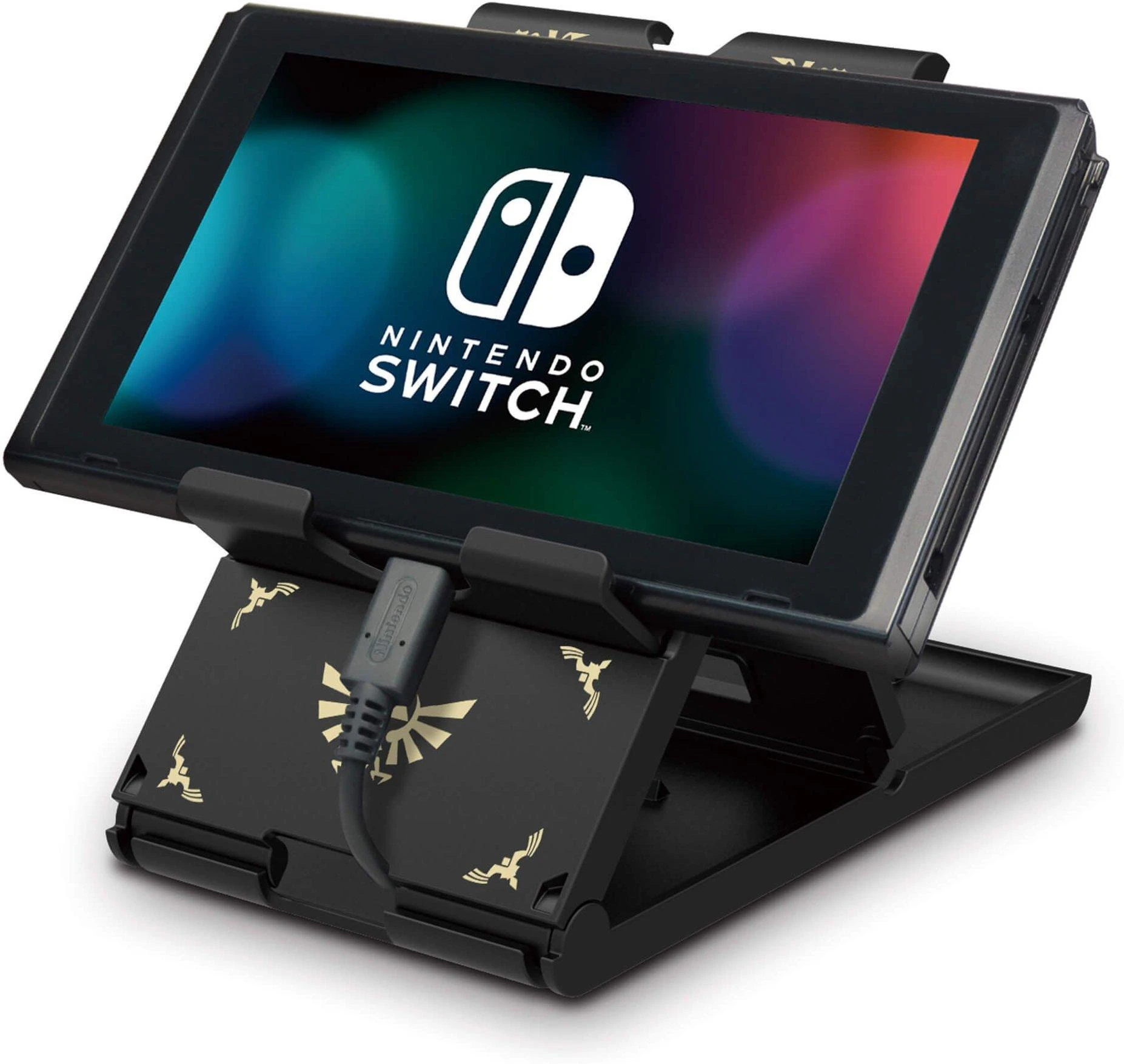 Kompaktiškas HORI stovas – „Zelda“ leidimas, skirtas „Nintendo Switch“.