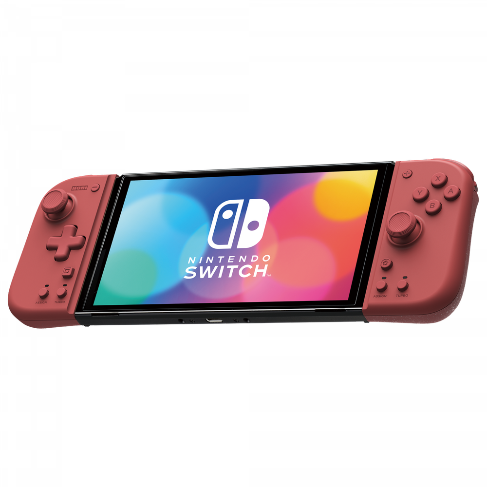 „HORI Nintendo Switch Split Pad Compact“ („Apricot Raudona“)