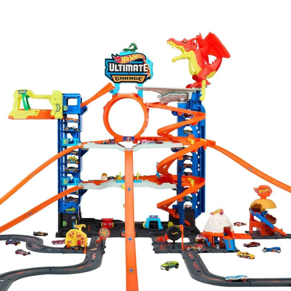 Hot Wheels City žaidimų rinkinys - Didysis garažas