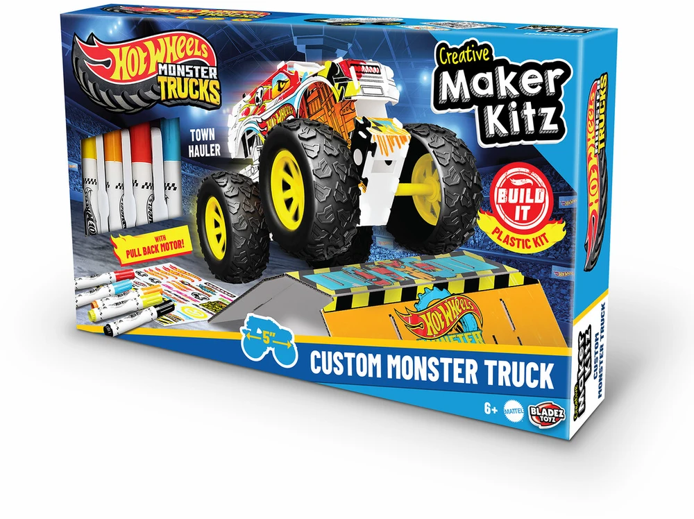 Bladez Monster Trucks Maker Kitz su žymekliais