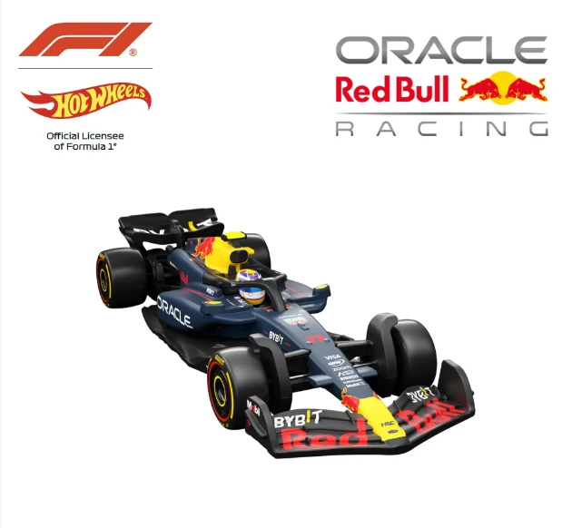 Mattel HOT WHEELS PREMIUM F1 Raudona Bull Sergio Perez bolidas 11 (JBM19)