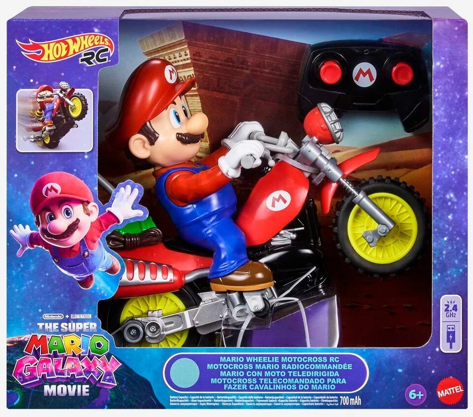 Mattel HOT WHEELS MARIO KART RC motociklas (JML15)