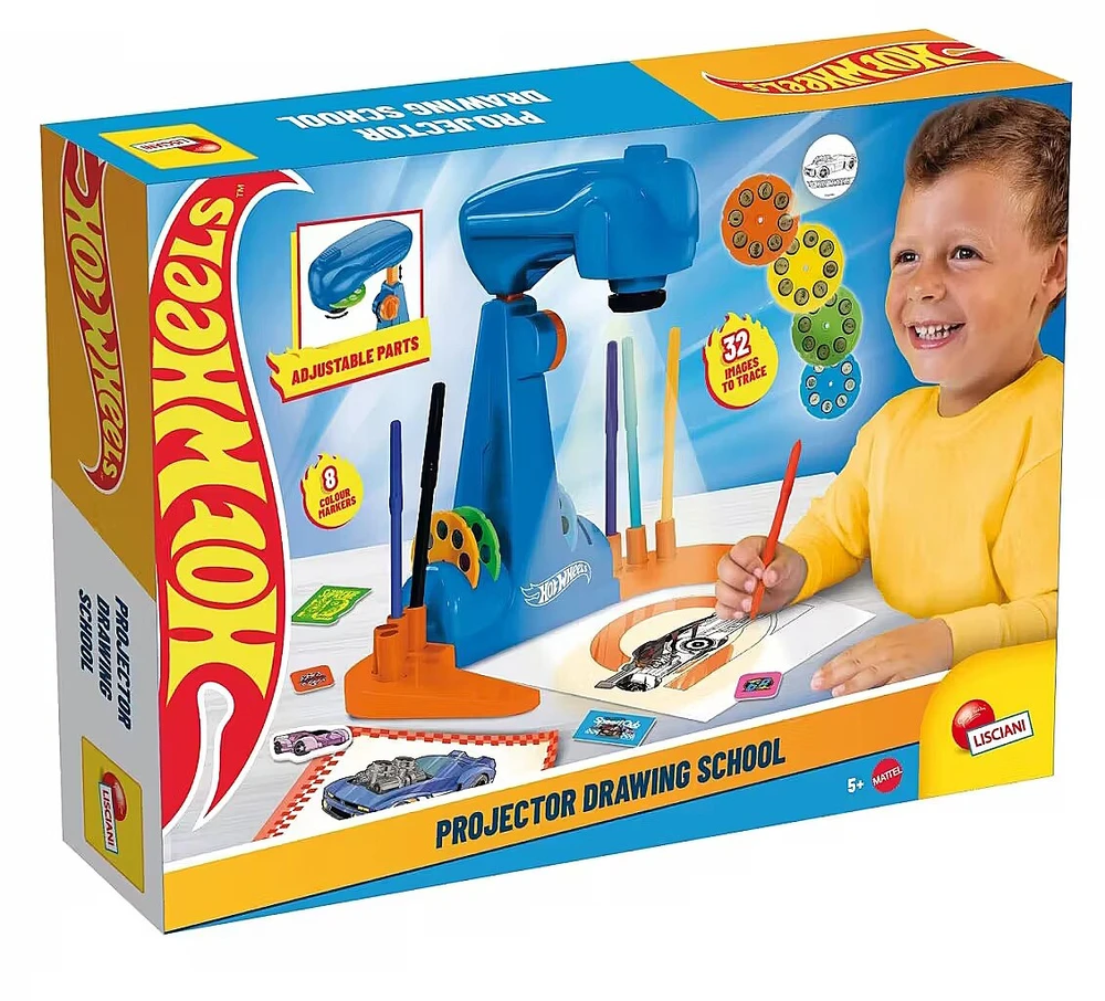 Lisciani Projektorius Hot Wheels su LED apšvietimu vaikams