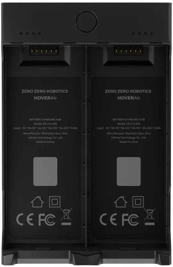 HOVERAir X1 PRO/PROMAX įkrovimo mazgas – dvigubas akumuliatorių įkroviklis HOVERair PRO ir HOVERair PROMAX dronams